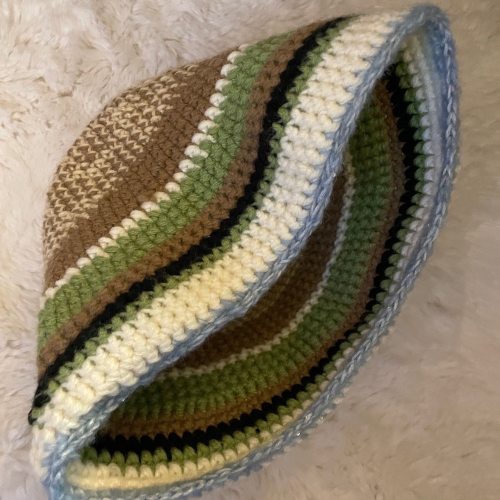 Handmade crochet beanie